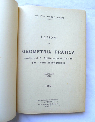 Politecnico torino geometria - politecnico,
