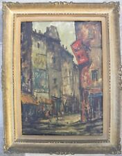 Cesarino MONTI (Milano 1916 - Brescia 1979) La strada dei bazar (a Parigi) 1944