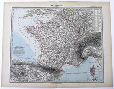 1897 Mappa tedesca della