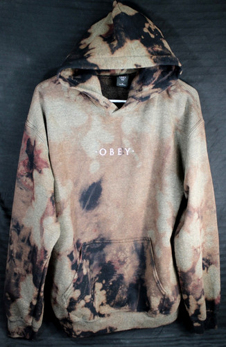 Obey felpa con cappuccio - obey,