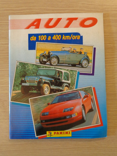 Album panini auto 100 400 - da,