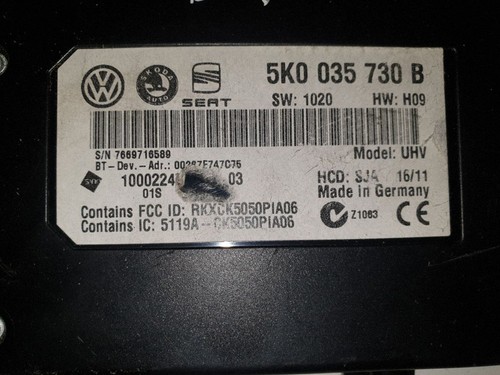 Centralina modulo bluetooth - centralina,