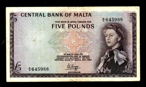 Malta sterline 1967 30 - 1967, p-30