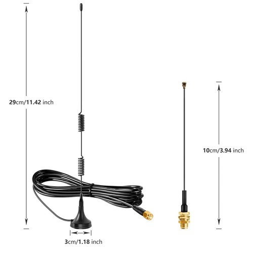 Antenna magnetica 10dbi - magnetica,