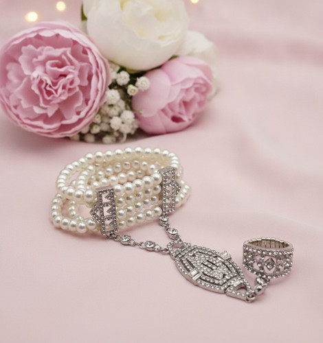 Set anello bracciale schiavo