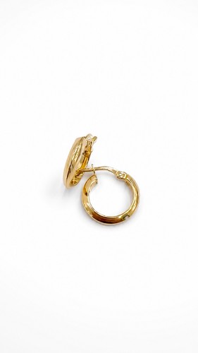 Orecchini cerchio oro - cerchio, 18