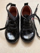 Falcotto lace-up shoes for children, size 21, black Scarpe per bambini con lacci