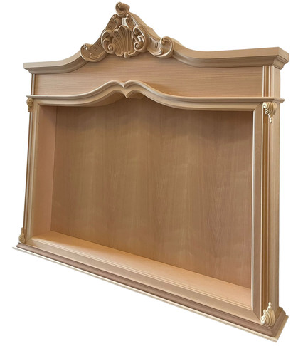 Boiserie porta barocco - tv,