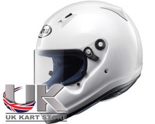 Go Kart Arai White CK-6 CMR