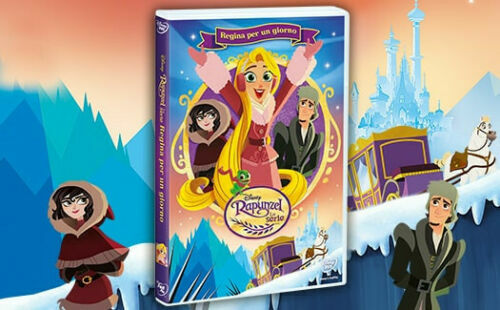 Rapunzel regina per giorno - regina,