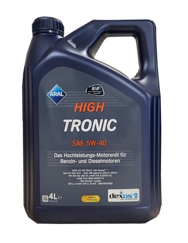 Olio motore aral high tronic - motore,