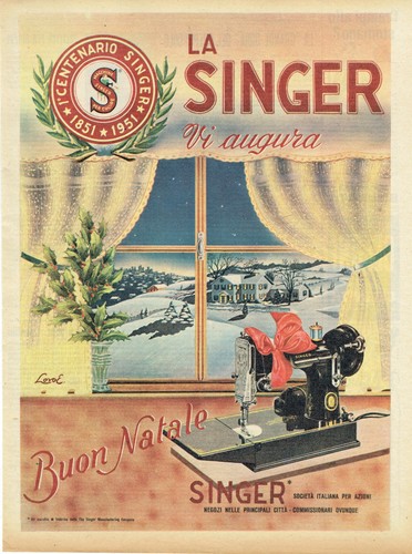 Singer augura buon natale - buon,