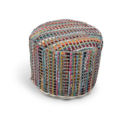 Pouf rotondo righe - pouf, a