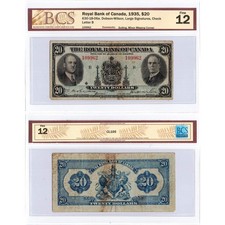 $20 1935 Royal Bank of Canada