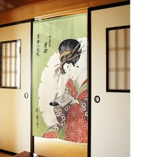 Tenda giapponese Noren Ukiyo-e