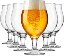 Glasmark Krosno - Set Di Bicchieri Da Birra Da 0,5 Litri, per Birra, per Birra, 