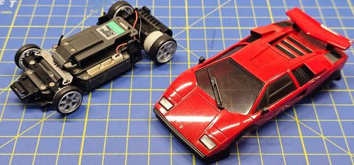Dnano chassis body countach - chassis, +