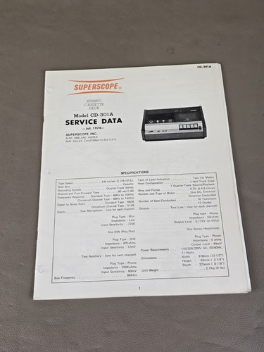 Superscope stereo cassette - superscope,