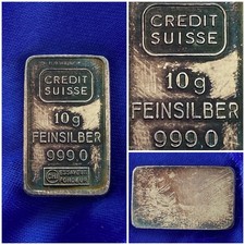 Lingot Argent Pur Credit