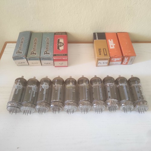 10x pl509 pl519 tubo valvola - 10x,