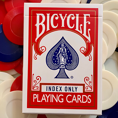 Mazzo carte bicycle index - mazzo,