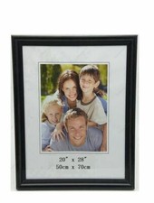Cornice Per Foto Fotografie Quadri Tele Dimensioni 50x70cm Nera bal