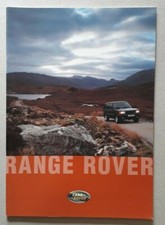 Brochure Range Rover P38 1995 - 2.5 DT 2.5 DSE 4.0 4.0 SE 4.6 HSE