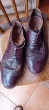 Scarpe Brogue in pelle da uomo
