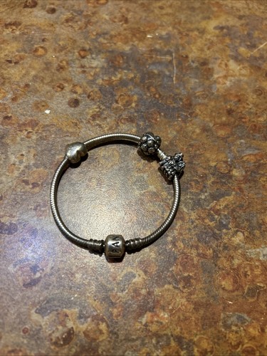 Pandora silver bracelet - silver,