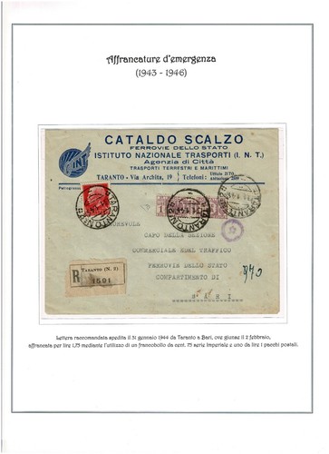 1944 rsi italia affrancatura - 1944,