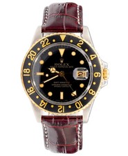 Orologio Vintage Rolex GMT-Master 16753 Acciaio Inox 2Toni e Oro Giallo Nero