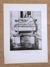 Roma nel 1917 Monumento al Cardinale Del Monte di Vasari e Ammanati San Pietro