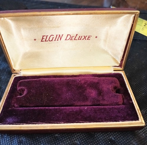 Elgin deluxe scatola - scatola, orologio