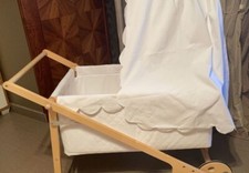 Culla " Il GUFO" con 2 Ruote