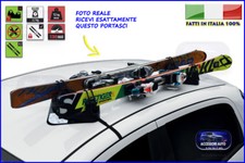 Porta sci magnetico da tetto