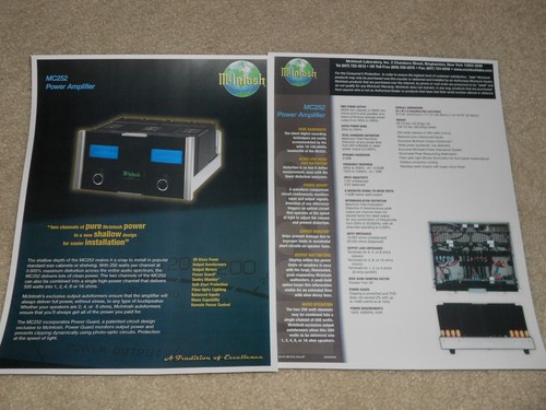 Brochure amplificatore - , di