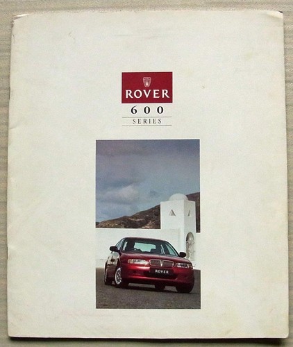 Brochure vendita auto rover - auto,