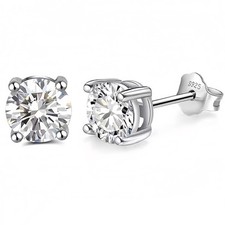 Orecchini uomo argento