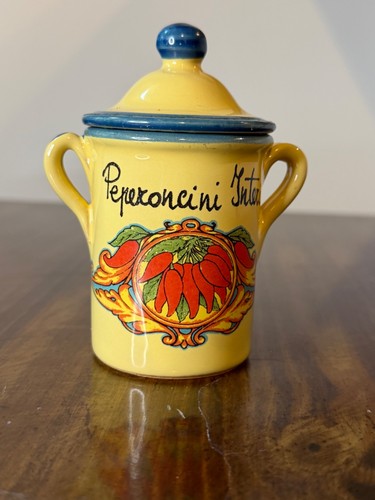 Barattolo peperoncini - barattolo, "peperoncini"