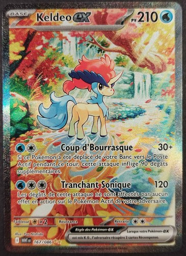 Carte pokemon keldeo - pokemon,