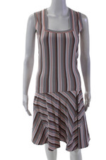 Alaia Womens Stretch Striped