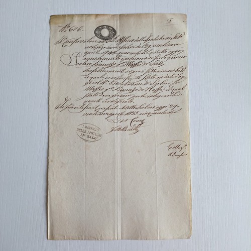 1843 scrittura manoscritta - 1843,