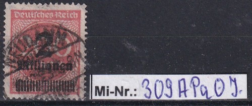 Impero tedesco michel 309 - michel,