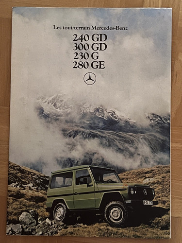 Brochure depliant mercedes - mercedes, 230