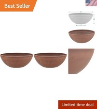 Set of 2 Recycled 10-Inch