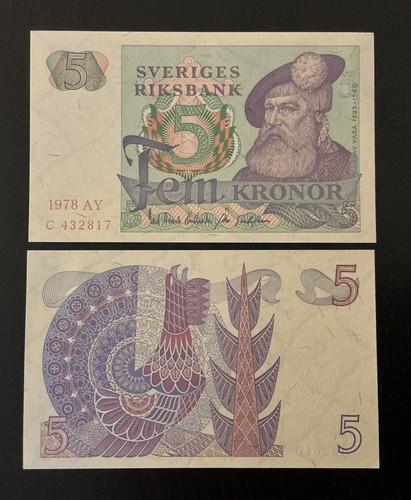 Svezia corone 1978 - svezia, 5