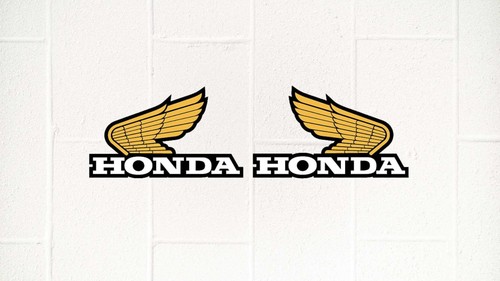 Coppia decalcomanie logo honda - logo,