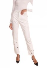 JIJIL Womens NWT 26 XS S White