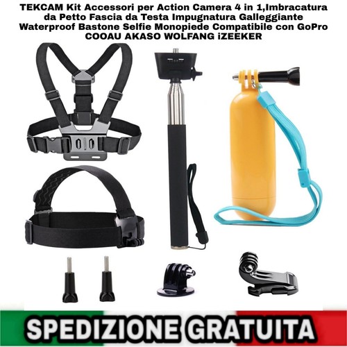 Kit accessori action - accessori, camera