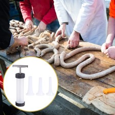  1 set di tubi di riempimento per insaccati per salsicce Imbuti Strumento per